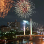 天神祭奉納花火