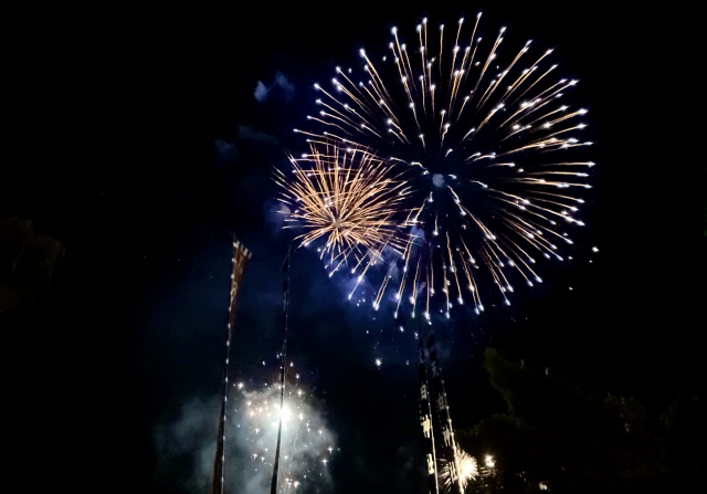 相生ペーロン祭 前夜祭 海上花火大会