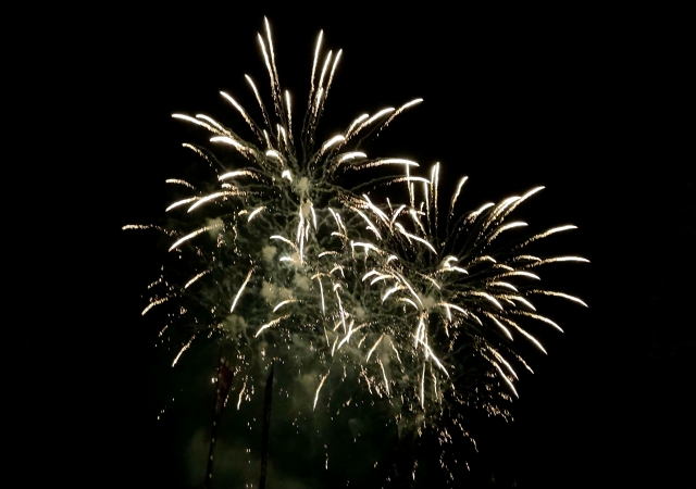 相生ペーロン祭 前夜祭 海上花火大会