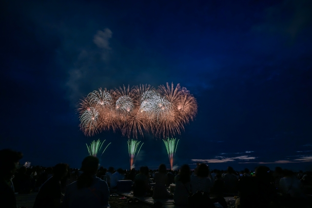 ぎおん柏崎まつり 海の大花火大会