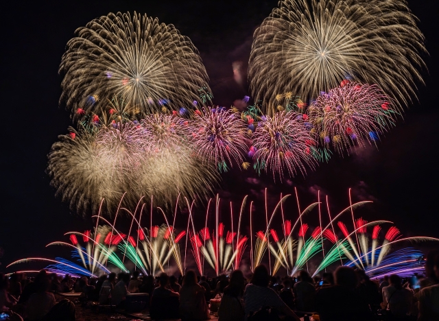 ぎおん柏崎まつり 海の大花火大会