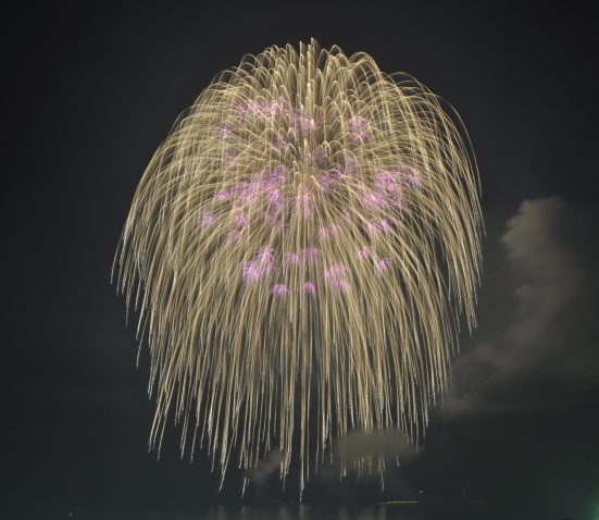 ふるさと龍宮まつり海上花火大会