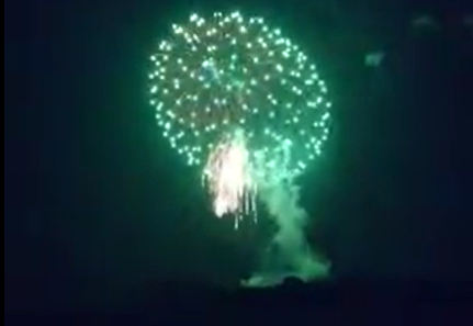 宍喰祇園祭り 奉納花火