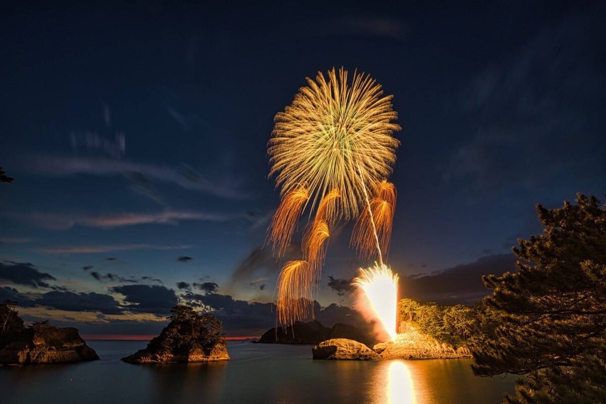 堂ヶ島火祭り