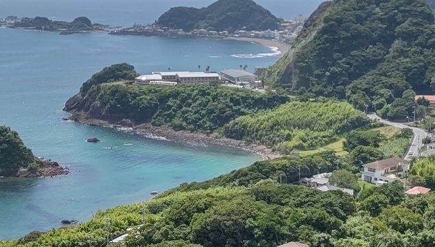 魚見塚展望台 誓いの丘