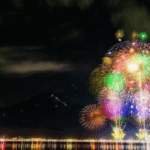 山中湖「報湖祭」花火大会