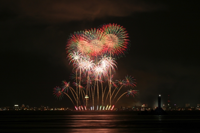 2025】今治市民の祭り「おんまく」花火の穴場スポットはどこ？見える