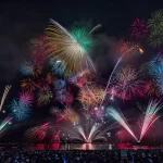 とうろう流しと大花火大会